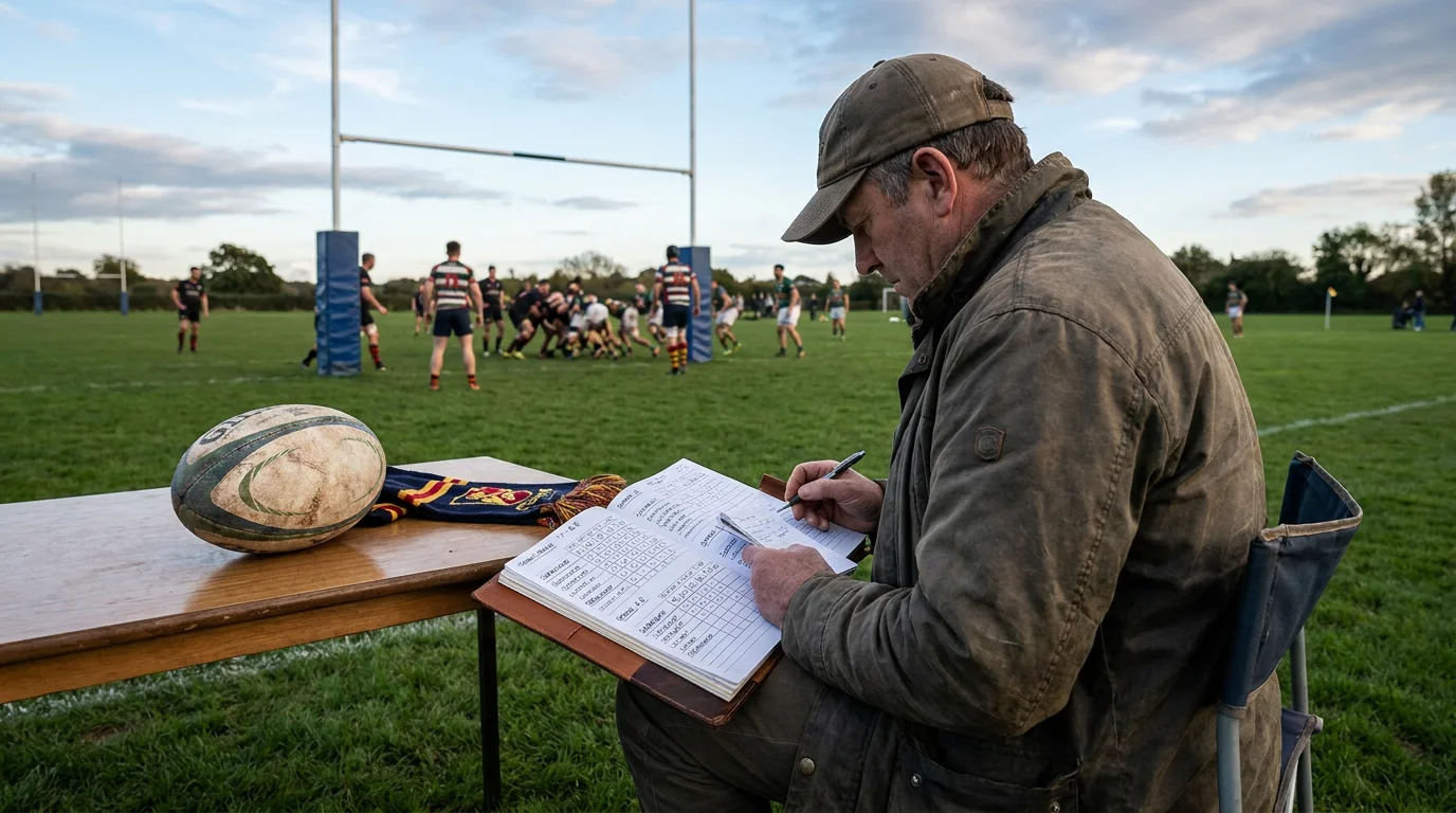 Rugby spread bettor tracking exposure across spreads in journal